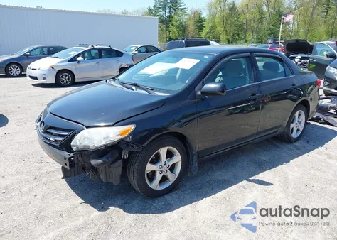 2013 Toyota Corolla Le из США, поврежденный, VIN 2T1BU4EE3DC001700